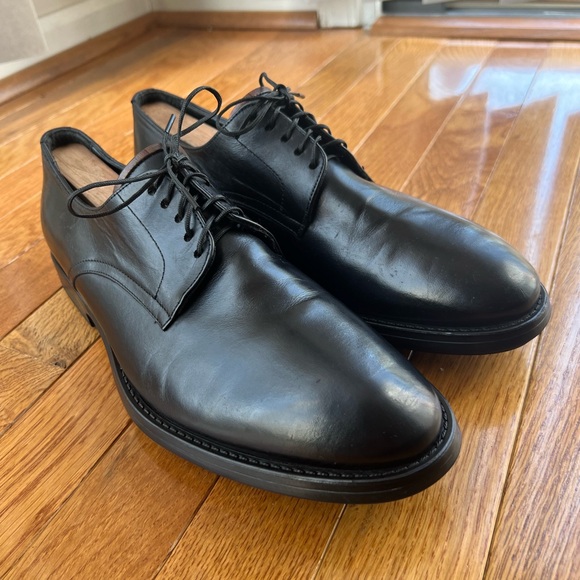 PAUL SMITH PS SMOOTH TOE LEATHER OXFORDS BLACK MEN’S SIZE 7 (#H038) - Picture 2 of 14